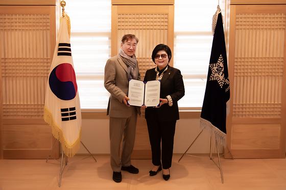 숙명여자대학교-타슈켄트 국제대학교 협정 체결