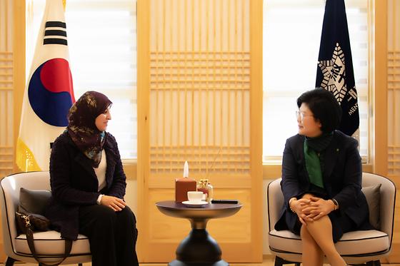 사우디아라비아 프린스술탄대학교 부총장 접견