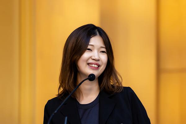 인기 SF 소설가 김초엽 초청 강연회 열려…학생 300여명 운집