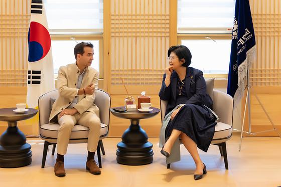 르노코리아 대표단 간담회 참석