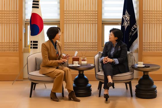 이영 전 중소벤처기업부 장관 접견